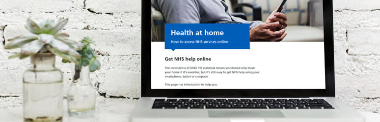 image representing the NHS Health at home advice